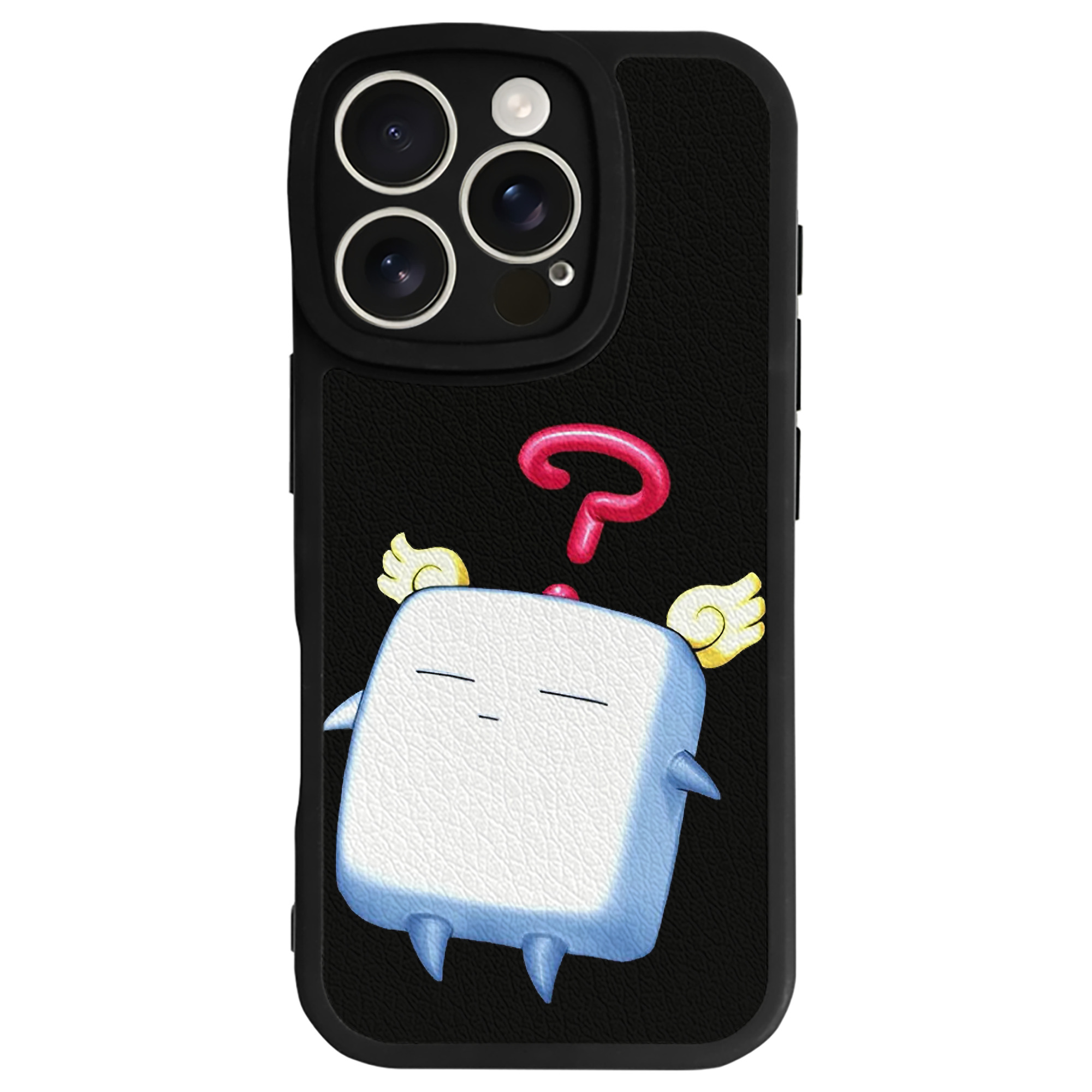 （画像用） 遊☆戯☆王 Yu-Gi-Oh! 【iPhone 16シリーズ対応】シリコンスマホケース（レザー調） 材質：シリコン